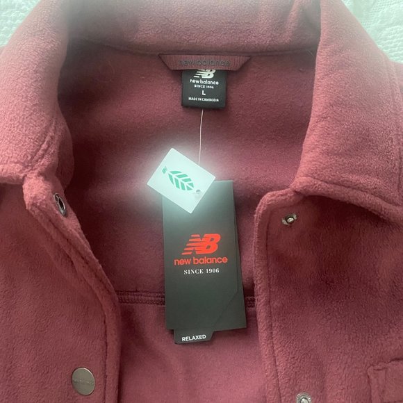 New Balance Polarfleece Shacket - Picture 5 of 7